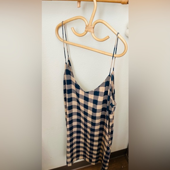 Dresses & Skirts - Acacia Blue Plaid Dress M